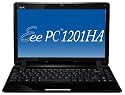 Asus Eee PC 1201HA 30,7 cm (12,1 Zoll) Netbook (Intel Atom Z520 1.3GHz, 2GB RAM, 250GB HDD, Win 7 HP) schwarz