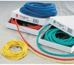 Thera-Band Exercise Tubing - Latex Tubing - Blue - Extra Heavy - 100 ft. by Hygenics Corporation