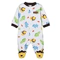 Newborn Boys' Just One Year Lion SNP - White/Brown