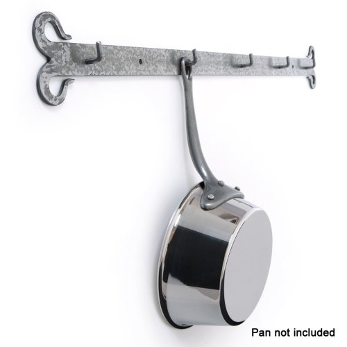 Mauviel Cast Iron WallMounted Pot Rack Hanging Organizers