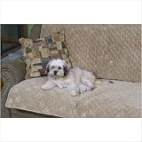 Snoozer Large Luxury Sofa Throw, Buff