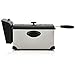 Continental Electric PS75911 Electric Deep Fryer, 3 Liter, Silver