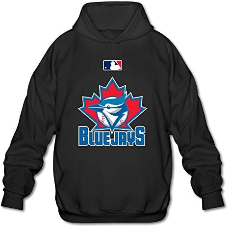 SHFL Men 2015 MLB Toronto Blue Jays Hoodie Sweatshirts Black M