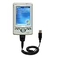Gespultes Hot Sync und USB Daten Kabel Ladeger&auml;t mit TipExchange f&uuml;r Asus MyPal A620BT - von Gomadic