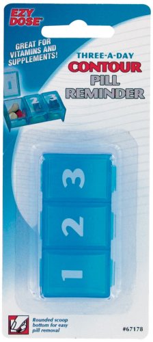 Ezy Dose Three a Day Contour Pill Reminder
