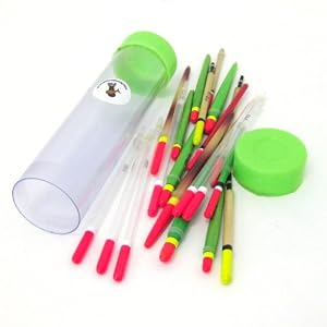 20 FTD Coarse Fishing Tackle Floats in a Tube Chub Trotting Waggler
