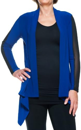 Artizan Plus Size Womens One Size Don't Mesh With Me! Cardigan Blue