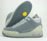Nike Mens AJF 3 Air Jordan Air Force One Fusion Flint Grey Shoes