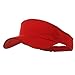 Mur Mur Brushed Sports Visor-Red