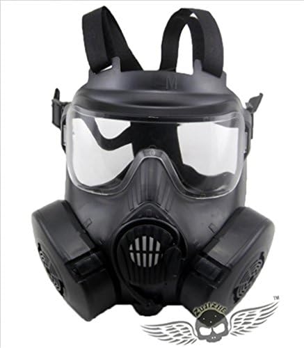 ZJZ M50 Outdoor Live CS Field Protective Mask Black