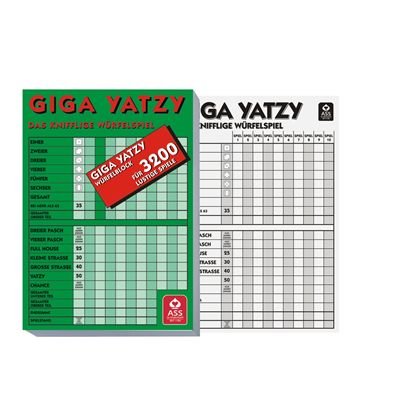 ASS Altenburger Spielkarten 17117 - Giga Yatzy Preisvergleich