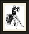 Oakland Raiders Framed Fred Biletnikoff Oakland Raiders By Michael Mellett -