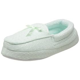 MUK LUKS Women's I Luv Planet Earth Bamboo Waffle Slipper