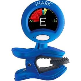 Snark Clip On Chromatic Guitar Tuner - Metallic Blue