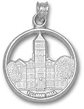 Clemson Tigers Tillman Hall Pendant - Sterling Silver Jewelry