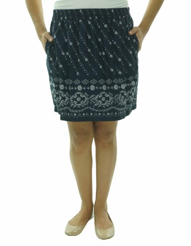 Tommy Hilfiger Women's Elastic Waist Full Skirt