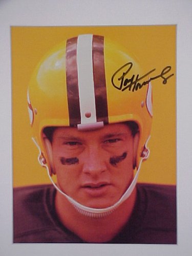 Paul Hornung Green Bay Packers Signed In Person Autographed Color Photo Professionally Matted 12 X 15 Size Signature Acquired Directly From The Player