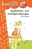 miniLÜK Gedächtnis-/Intelligenzübungen: mini LÜK, Übungshefte, Gedächtnis- und Intelligenzübungen: Für die 2. und 3. Klasse: 1