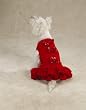 RED - SMALL - Velouria Bow Party Dress RED - SMALL - Velouria Bow Party Dress