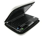 MSI Wind U123 10.2-Inch Memory Foam Netbook Laptop Sleeve Slipcase – White Faux Leather
