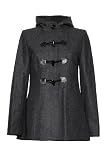 Sway-Womens Wool Winter Hooded Duffle Coat [Apparel]