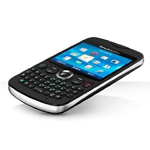 Sony Ericsson - TXT - Téléphone portable - GSM/GPRS/EDGE - Bluetooth - Wifi - Noir