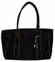 Women's Etienne Aigner Purse Handbag Modern Tote Collection Black