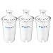 Brita 35503 Standard Replacement Filters, 3ct, WHITE