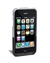 iFrogz Luxe Protective Hard Plastic Case for 3G iPhone - Silver/Black