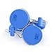 AILIHEN Headphones, C5 Headphones with Microphone & Music Sharing,Foldable Lightweight On Ear Headphone Headset for iPhone iPod iPad Mac Laptop PC (Blue)