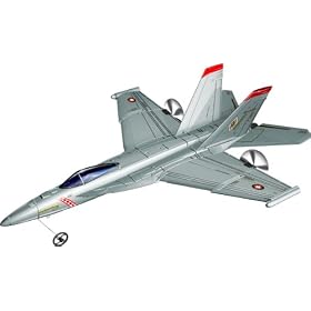 Silverlit X-Twin F18 Hornet 2-Channel Radio Control Aeroplane (Colour and Frequency Varies)