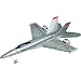 Silverlit X-Twin F18 Hornet 2-Channel Radio Control Aeroplane (Colour and Frequency Varies)