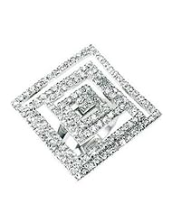 CZ Maze Cocktail Ring