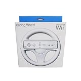 Wii OG Shape Racing Wheel White