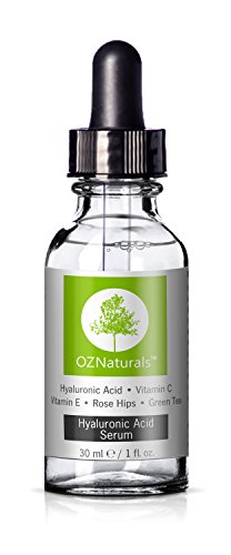 OZNaturals - Hyaluronic Acid Serum With Vitamin C - The Most Effective Anti Aging Serum - Anti Wrinkle Serum Will Provide The Dramatic Youthful Results You ve Been Looking For!, 1 oz