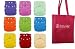 FuzziBunz&reg; One Size Cloth Diapers 12 Pack Gender Neutral (new) Colors with Dainty Baby Reusable Bag Bundle, Colors May Vary