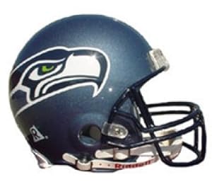 Seattle Seahawks Full Size Replica Unsigned Riddell Helmet