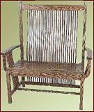 Midway Mission Bench-Cherry (Colonial Stain)