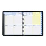 At-A-Glance(R) QuickNotes(R) Weekly/Monthly Planner, 8in. x 9 7/8in., Black, JanuaryDecember 2008