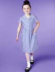 Pure Cotton Easy to Iron Stripe Dress