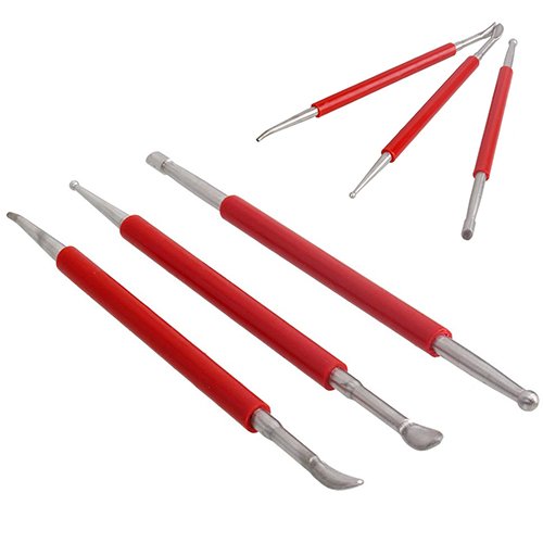 Double Head Sculpting Carving Pottery Making Polymer Clay Tool