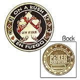On a Rush Card Guard - Casino Supplies > Card Covers > Premium