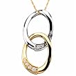 Two-Tone Journey of Marriage Pendant with Necklace