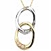 Two-Tone Journey of Marriage Pendant with Necklace