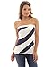 PattyBoutik Women's Striped Tube Top