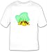 T-shirt with underwater, animal, shellfish, crayfish, lobsters