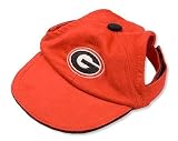 University of Georgia Bulldogs Officially Licensed Dog Cap Hat - Size Small