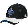 adidas New Orleans Hornets Black Draft Hat Flex Fit Hat