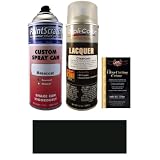 12.5 Oz. Saturn Black Metallic Spray Can Paint Kit for 1990 Suzuki All Models (0DG) by PaintScratch Automotive Touch Up Paint