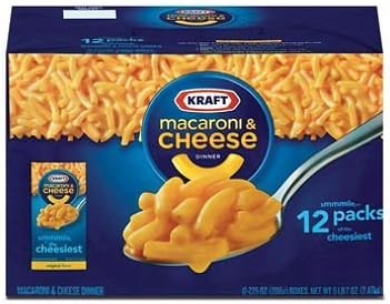 SCS Kraft Macaroni &amp; Cheese Dinner - 7.25 Oz. - 12 Pk. by Deep Discount Center